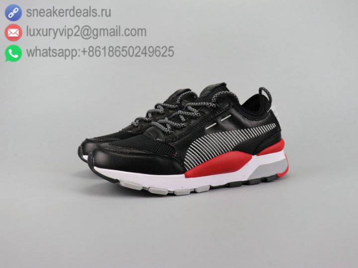 Puma RS O play Men Running Shoes Black Black Red Size 40-45
